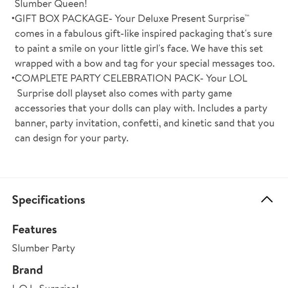 LOL Surprise! Deluxe Present Surprise Limited Edition Slumber Party Theme NEW - Picture 7 of 7